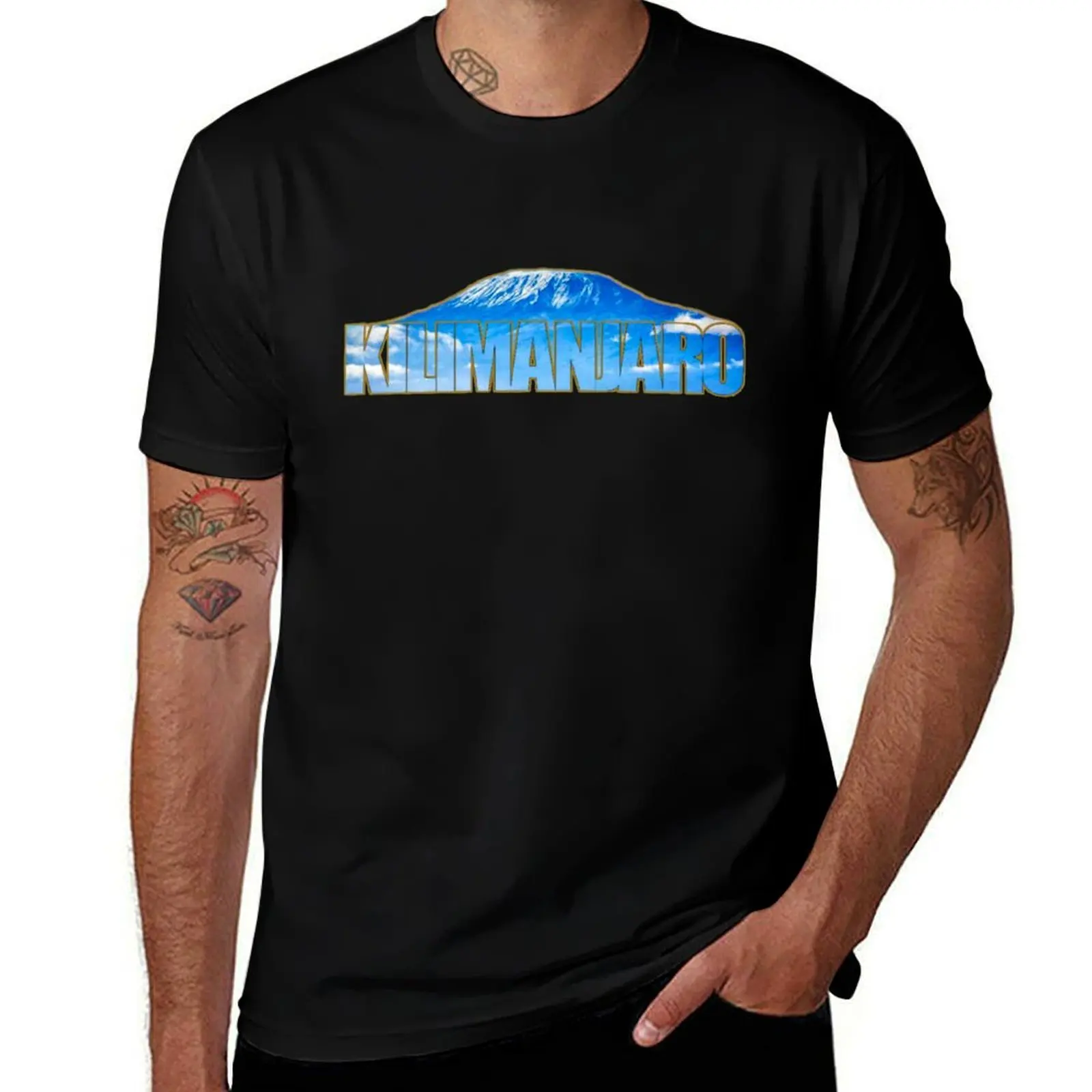 Africa highest mountain T-Shirt Lightweight Running T-Shirt