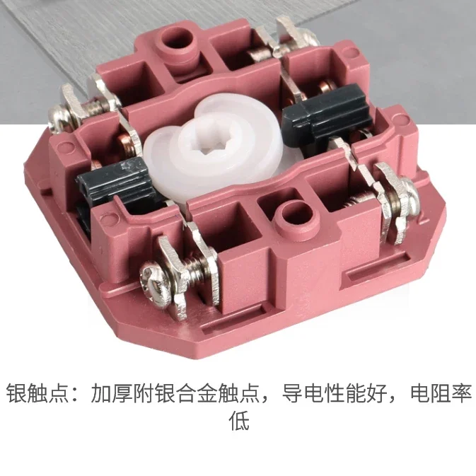 5PCS  Universal change-over switch LW12-16 4.0401.2 three-gear two-section reverse manual automatic 220V dual power supply