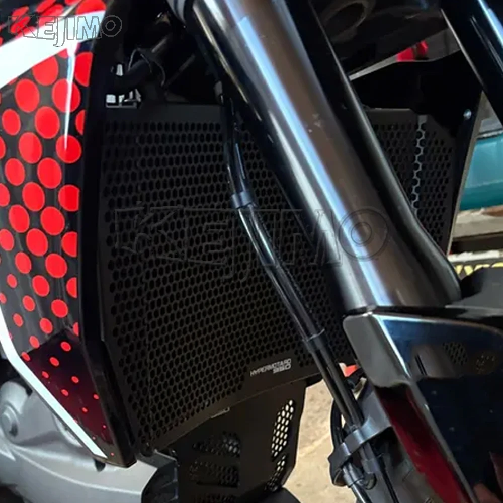 

For Ducati Hyperstrada 939 S 939 Hypermotard 950 SP RVE 2025 2026 Radiator Guard Grille Oil Cooler Cover Engine Guard Protector