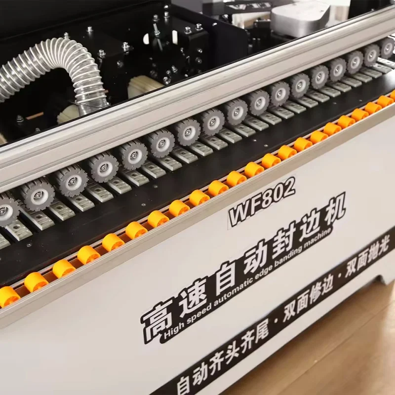 【HOT】Furniture Factory Multi Functional STR WD802 Woodworking Automatic PVC Edge Bander MDF Panel Wood Board Edge Banding Machin
