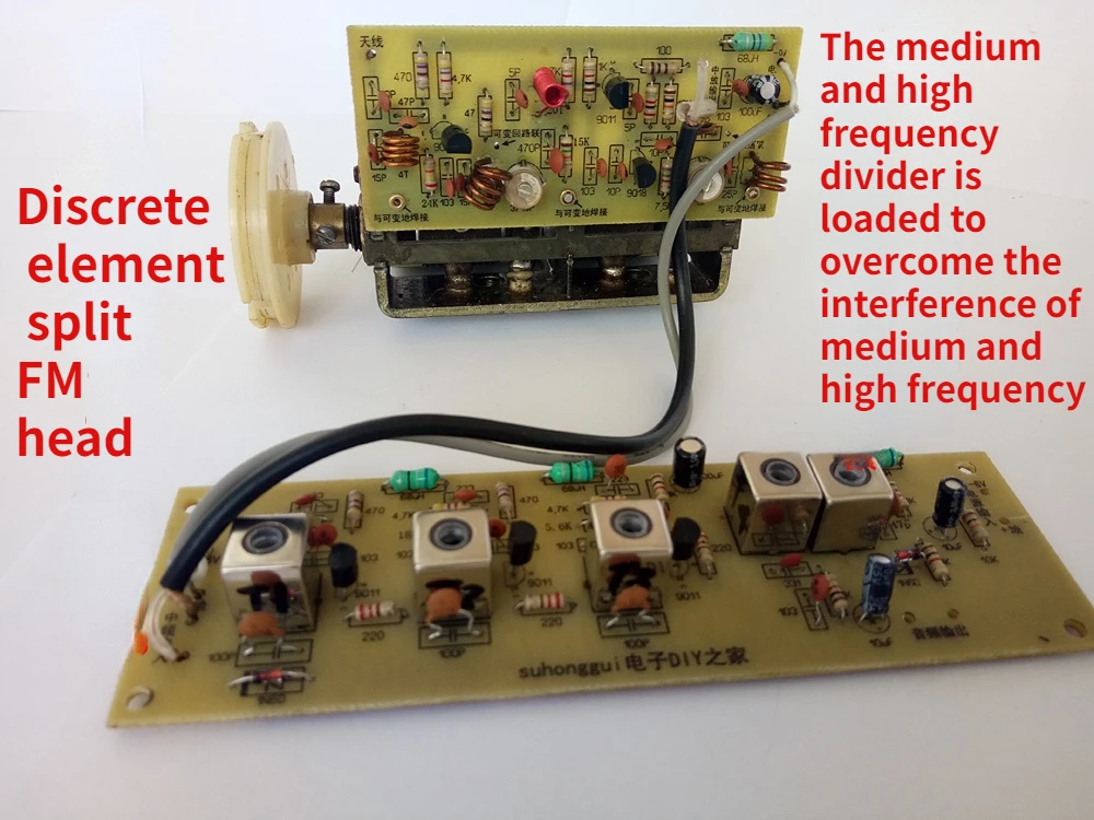 Discrete Components, Air Quad Frequency Tuning Head, Electronic Kit DIY Parts, Homemade DIY Products