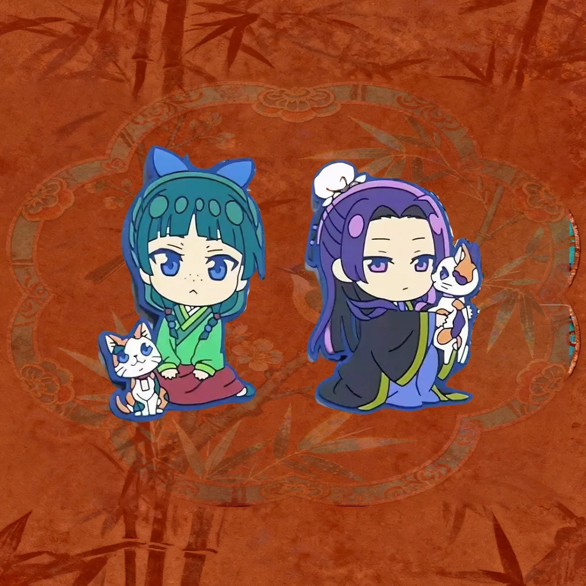 The Genius Pharmacist and Her Behind-the-Scenes Manager: A Memorial for Fan Favourite Pairing  enamel pin