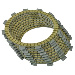LOPOR 8 Pcs Motorcycle Fibrous Clutch Discs Plates For YAMAHA YZF-R6 06-21 YZF-R6S 16-20 YZF-R6SP 2006 YZF 600 YZFR6 R6 R6S