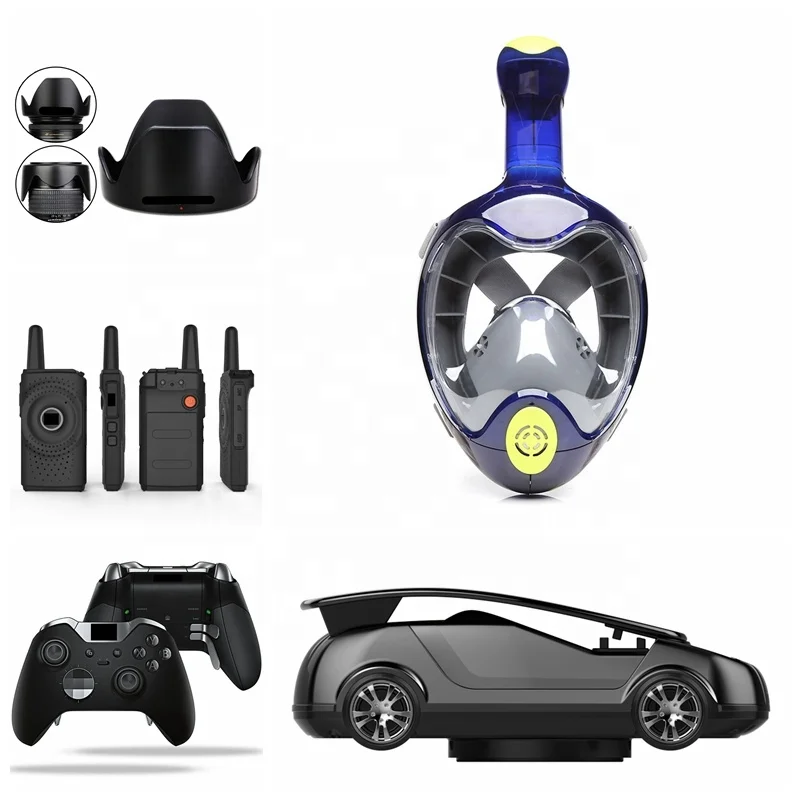 Precision Plastic Injection Mould Adult Kids Swim Swimming Scuba Snorkel Diving Mask Full Face Goggles Set Mold Molding Parts