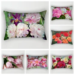 Home autumn decoration Oil painting style pillow cushion cover decorations throw pillow cover 30*50 pillowcase 30x50 40x60 50*70