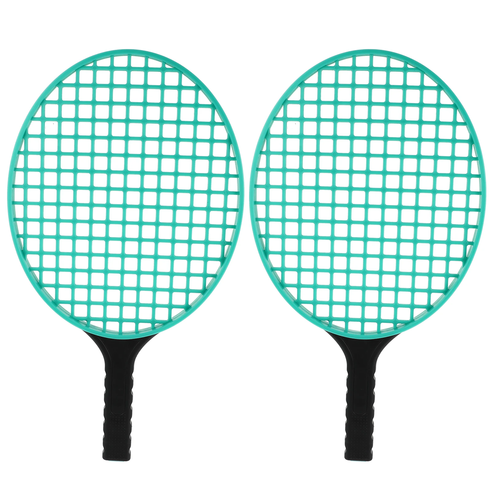 

2pcs Racket Lightweight Kids Soft Outdoor Sports Beginner Child Tennis Beach Outdoor Sports Toy Child Toy