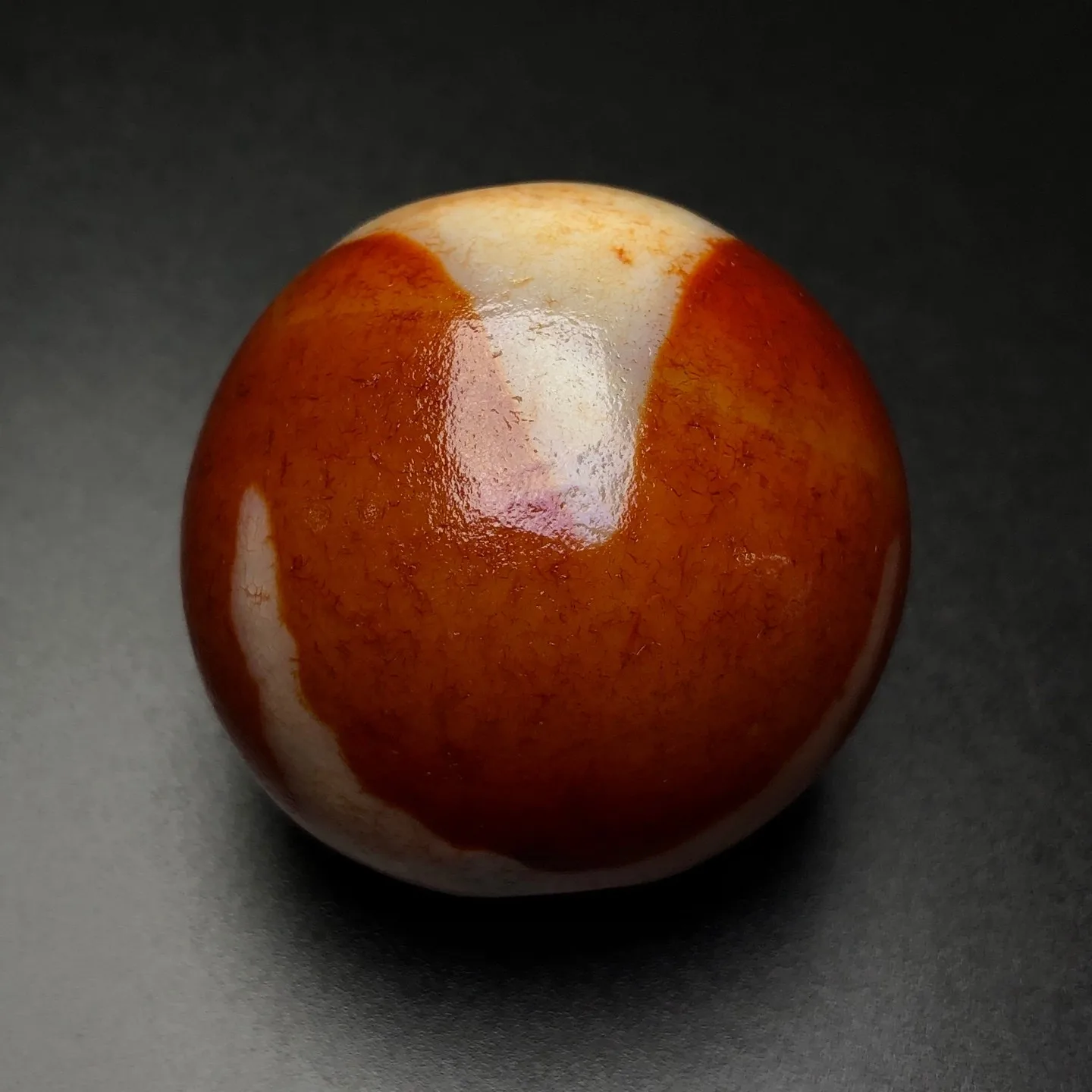 Rare Tibetan Buddhism Agate Tiger Tooth Dzi Bead Amulet Necklace Pendant Z1908