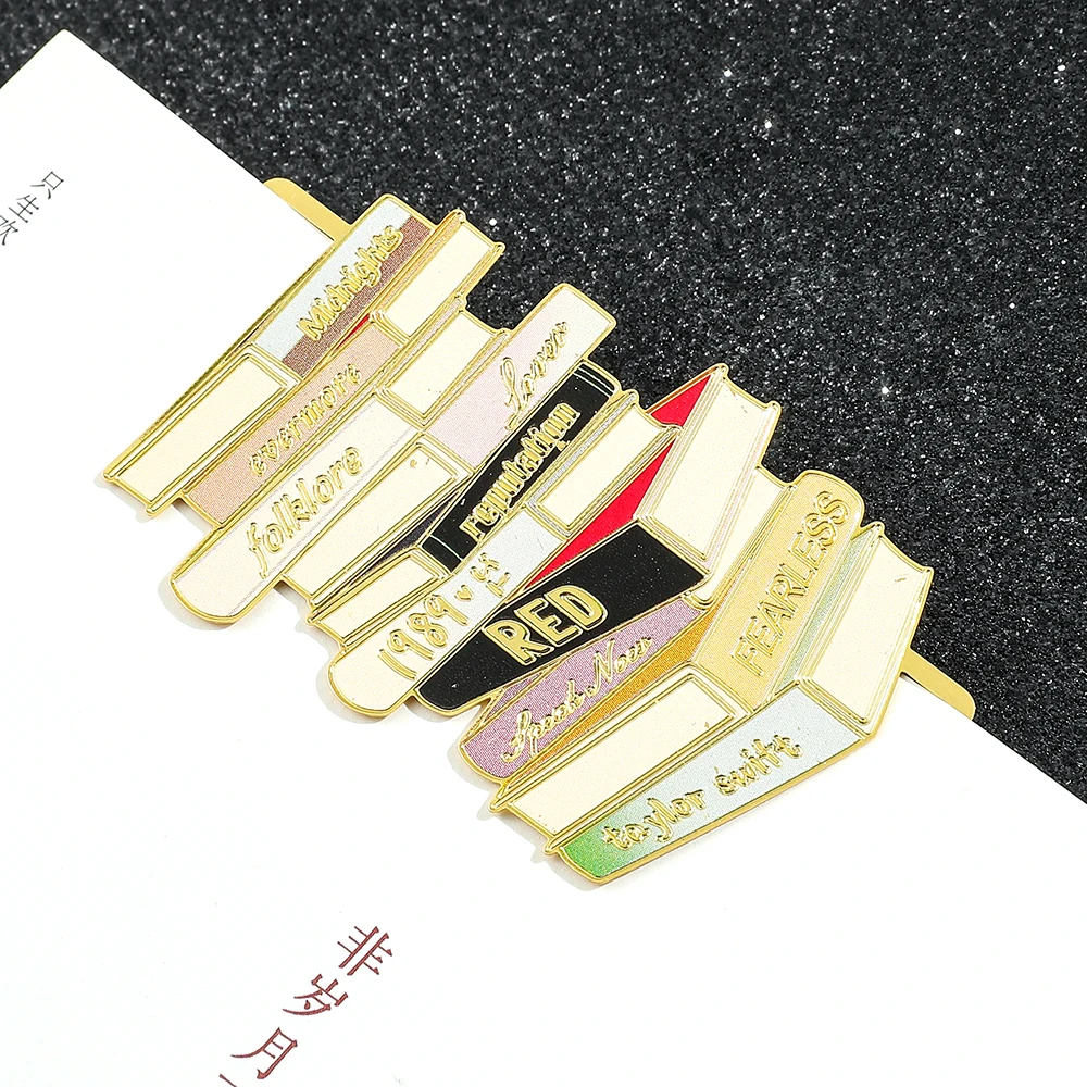 팬을위한 1pcs 여신 금속 북마크 즐겨 찾기 독서 액세서리 북마크 학생을위한 독특한 연구 문구