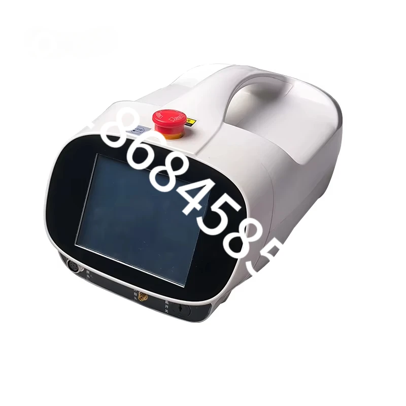

Portable handheld Class IV laser therapy device with two probes