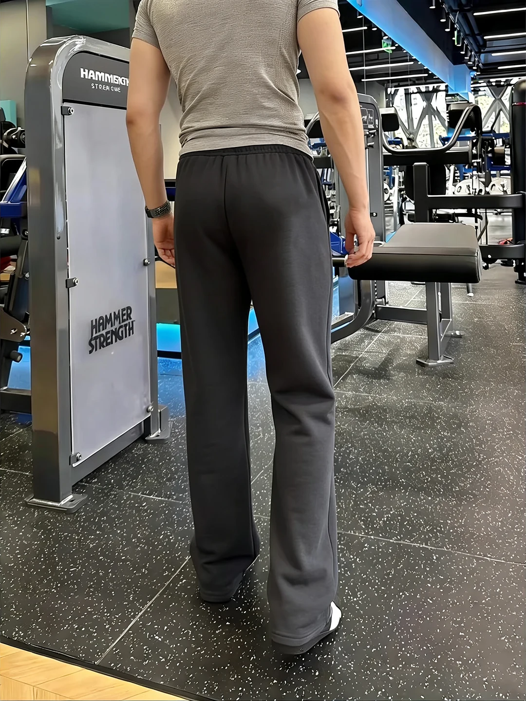 

Мужские брюки Deep ey American Sle Fitn: осенне-зимние, утепленные, для тренировок, повседневные, прямого кроя, не мнущиеся