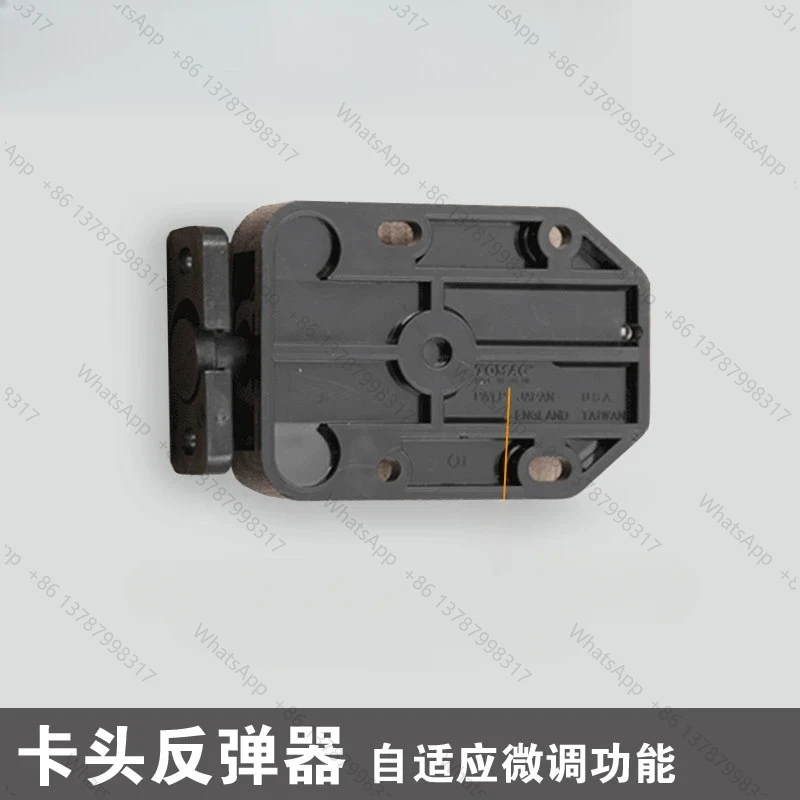 Cabinet door rebound device, compression spring, non tension rebound self-locking device, invisible door collision
