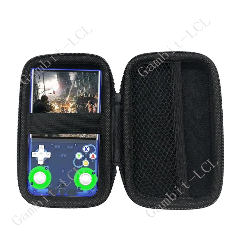 Funda Eva bolsa de almacenamiento en R36 ULTRA MAX Pro Plus consola de juegos Retro portátil a prueba de golpes, resistente a los arañazos anticaída, Protector