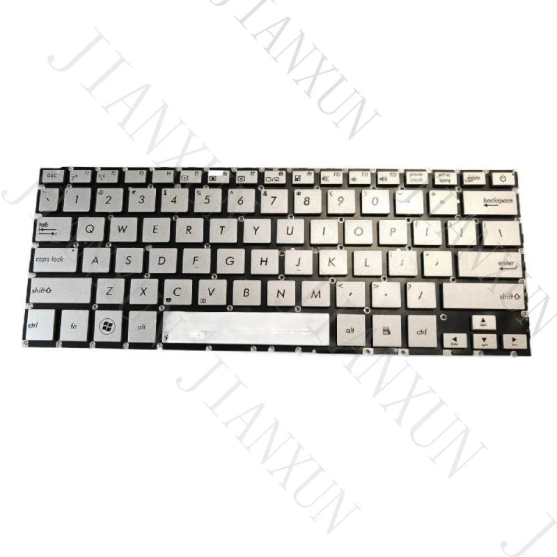 A+ New Keyboard For Asus UX32A UX32E UX32V UX32VD UX32K silver colour US No Backlit