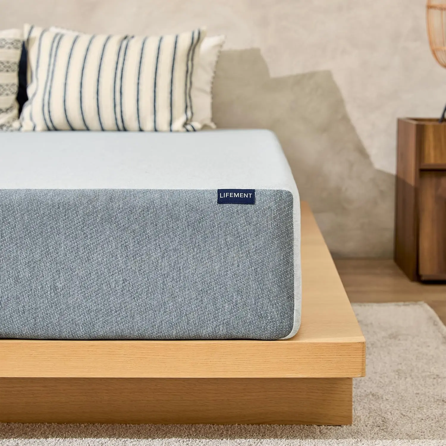 

Матрас из пены с эффектом памяти с графитом, 6 дюймов, в коробке | Матрас средней жесткости, без стекловолокна, CertiPUR-US, на заказ