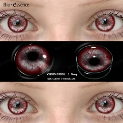 Bio-essence 1 par cosplay lentes de contato cor roxo lentes anime lense meu vestido querida marin kitagawa cosplay rosa lense