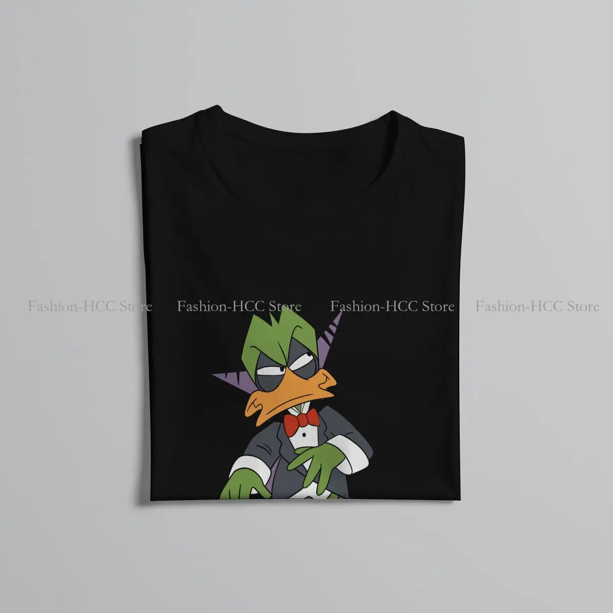 Count Duckula Cartoon TShirt for Men Classic Humor Summer Tee Polyester T Shirt High Quality New Design Loose