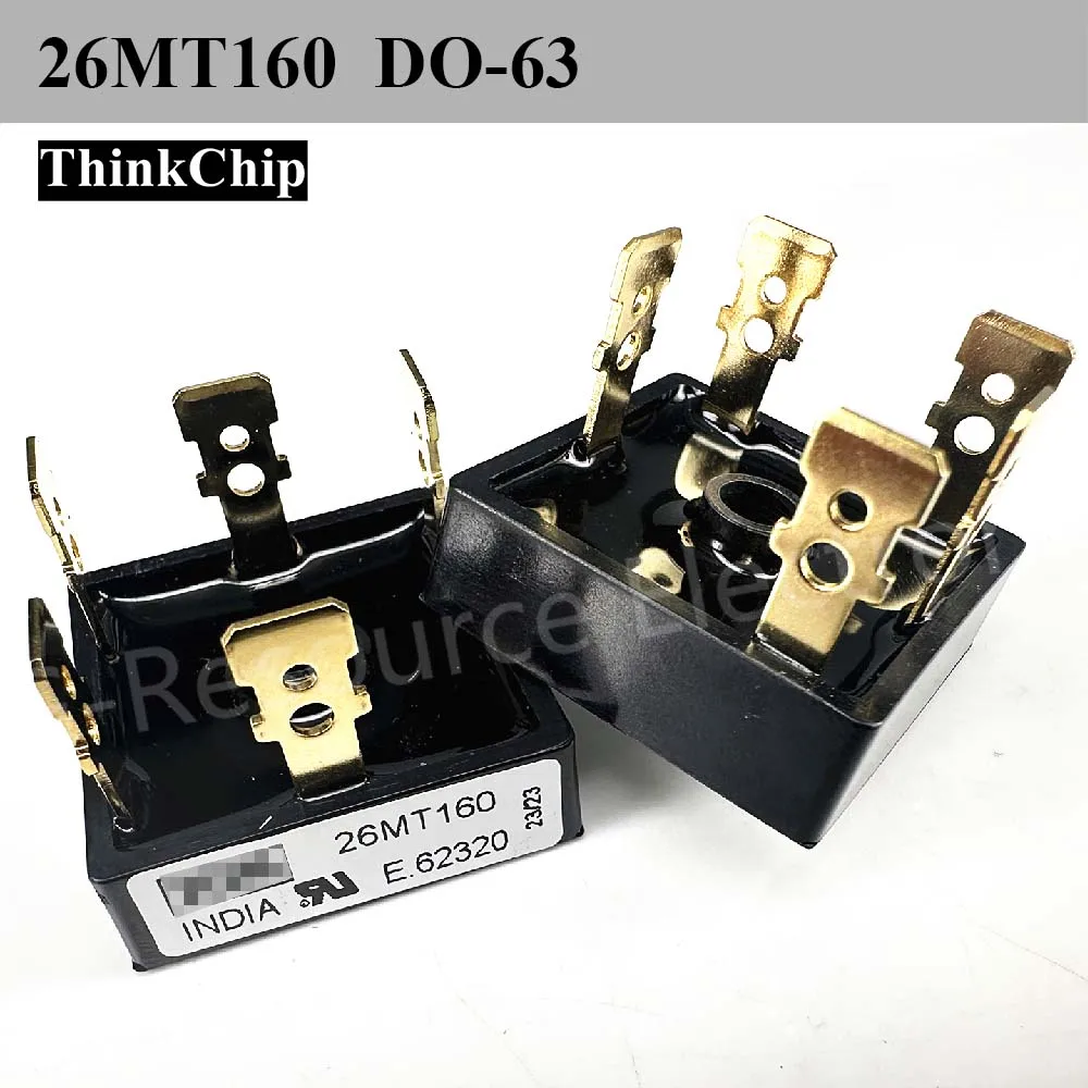 (5pcs) 26MT160 D-63 Three Phase Bridge Rectifier 1600V 25A MT160