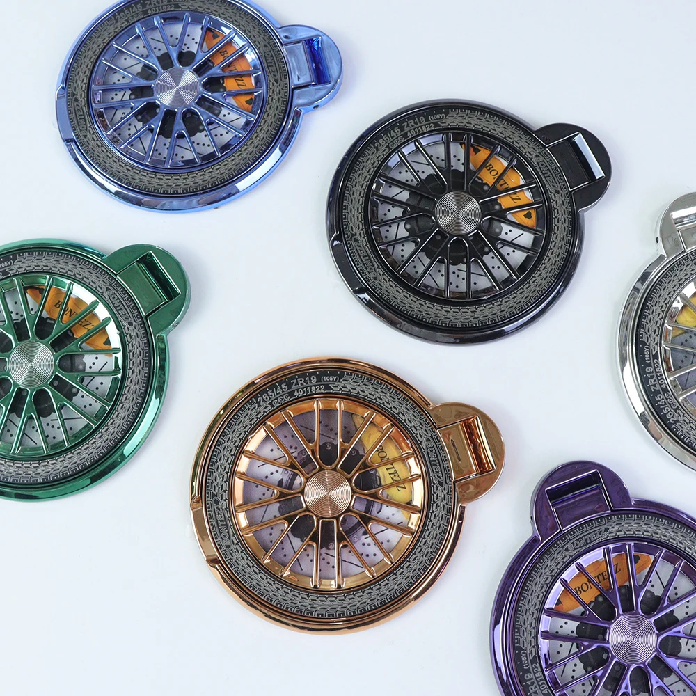 Rotating Gyro Mobile Phone Bracket Creative Back Sticker Mobile Phone Accessories Bracket