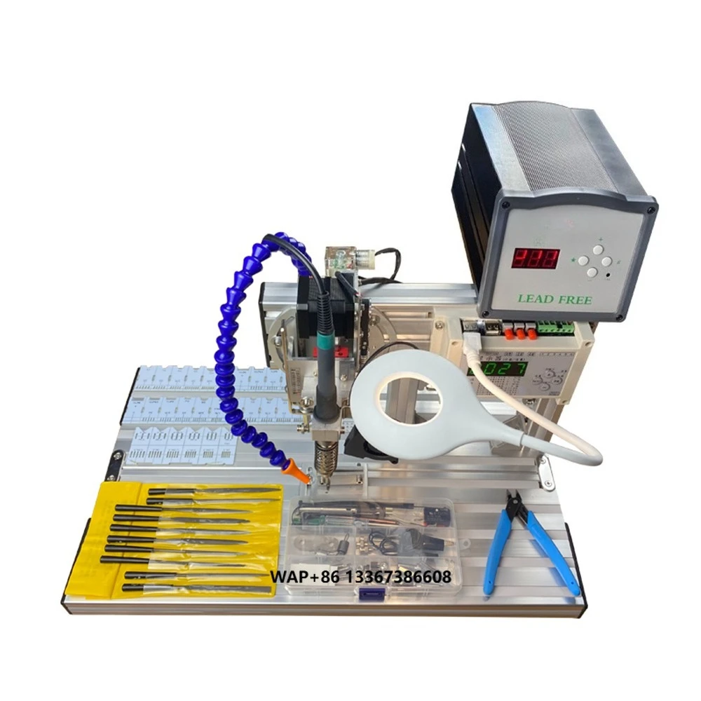 JCW-TS205H USB Data Cable Soldering Machine Smart Plug Connector Semi-automatic Soldering Machine