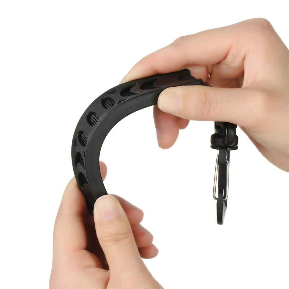 1pc スケートシューズフック インラインスケート用 インラインスピードスケート ローラースケート 12cm スキーブーツストラップ強度フック ナイロン アウトドアスポーツ用