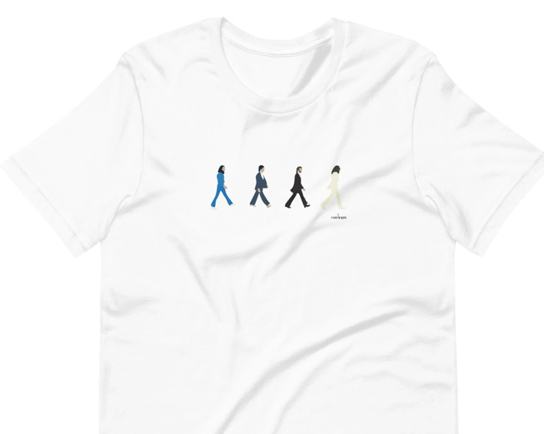 The Beatles Graphic T‑Shirt, Men Women Casual O‑Neck Short‑Sleeve Tumblr Style Fan Tee, Ideal Gift for Him Streetwear Daily Top