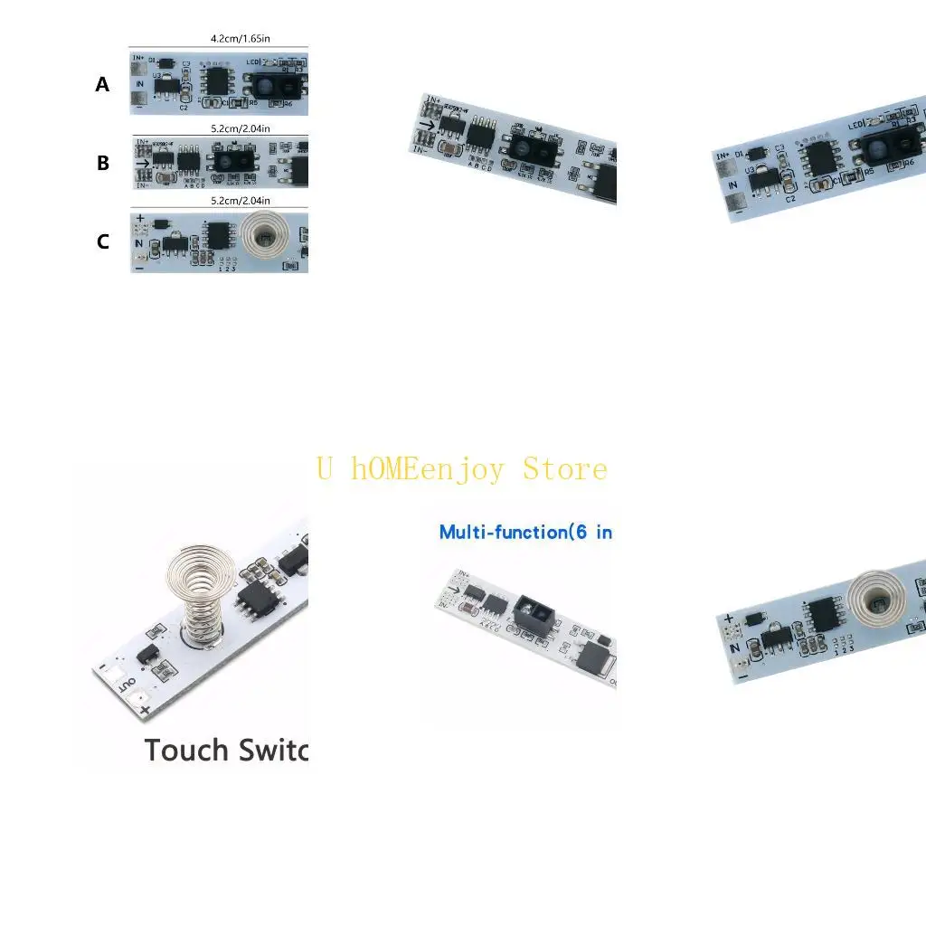 

B0KF Hand Activated Dimming Module 5V 24V Capacitive Touch Sensors Switches Module