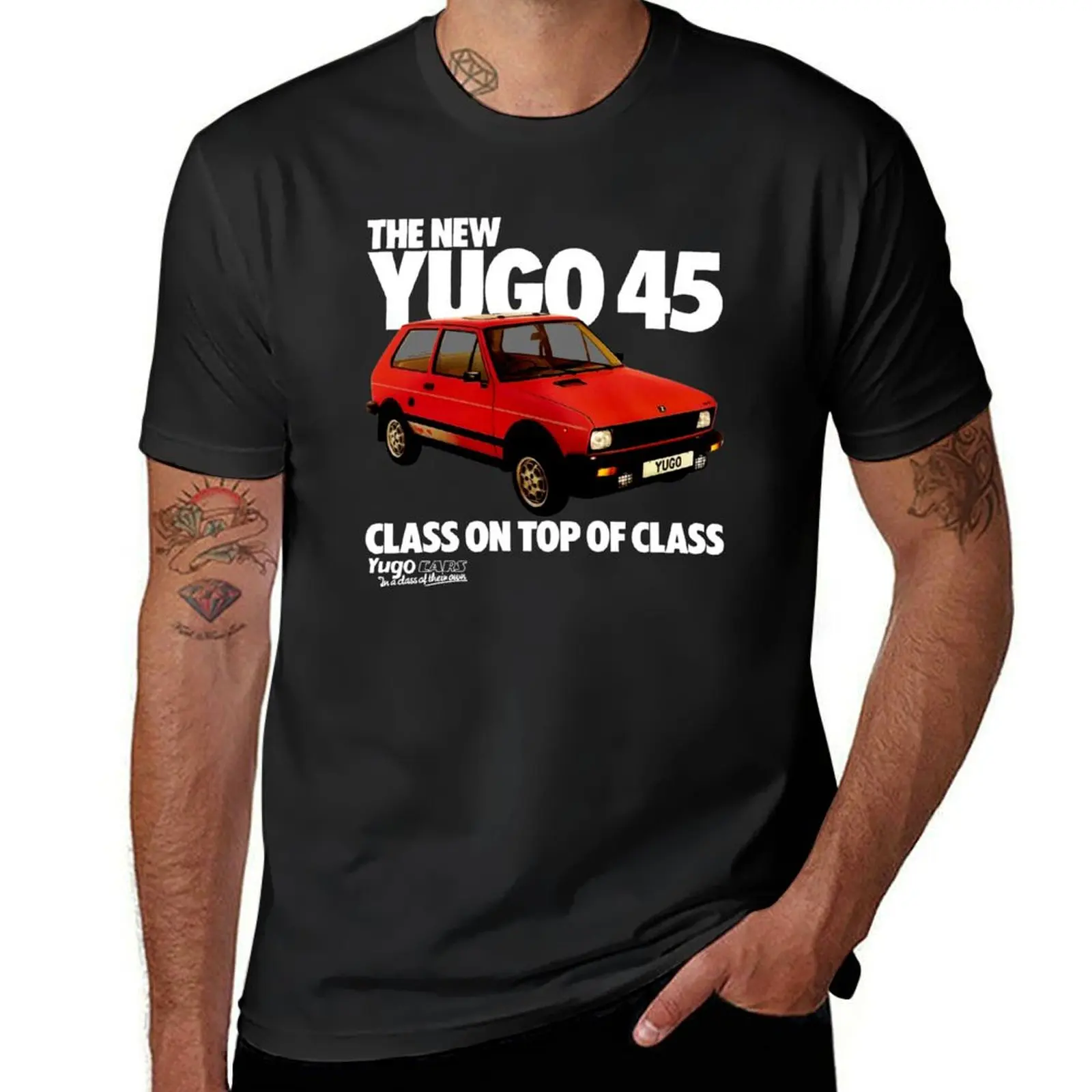 YUGO 45 - ADVERT T-Shirt blacks Aesthetic clothing sweat quick drying t shirt men