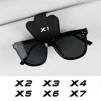 Car Glasses Holder Sunglasses Clip Auto Accessories For BMW X5 E53 E70 F15 G05 X1 E84 F48 X3 E83 F25 X6 E71 F16 X2 F39 X4 F26 X7