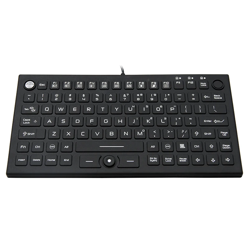 Special Wired Keyboard Eco-friendly Silicone Silent Medical IP68 Waterproof Keyboard