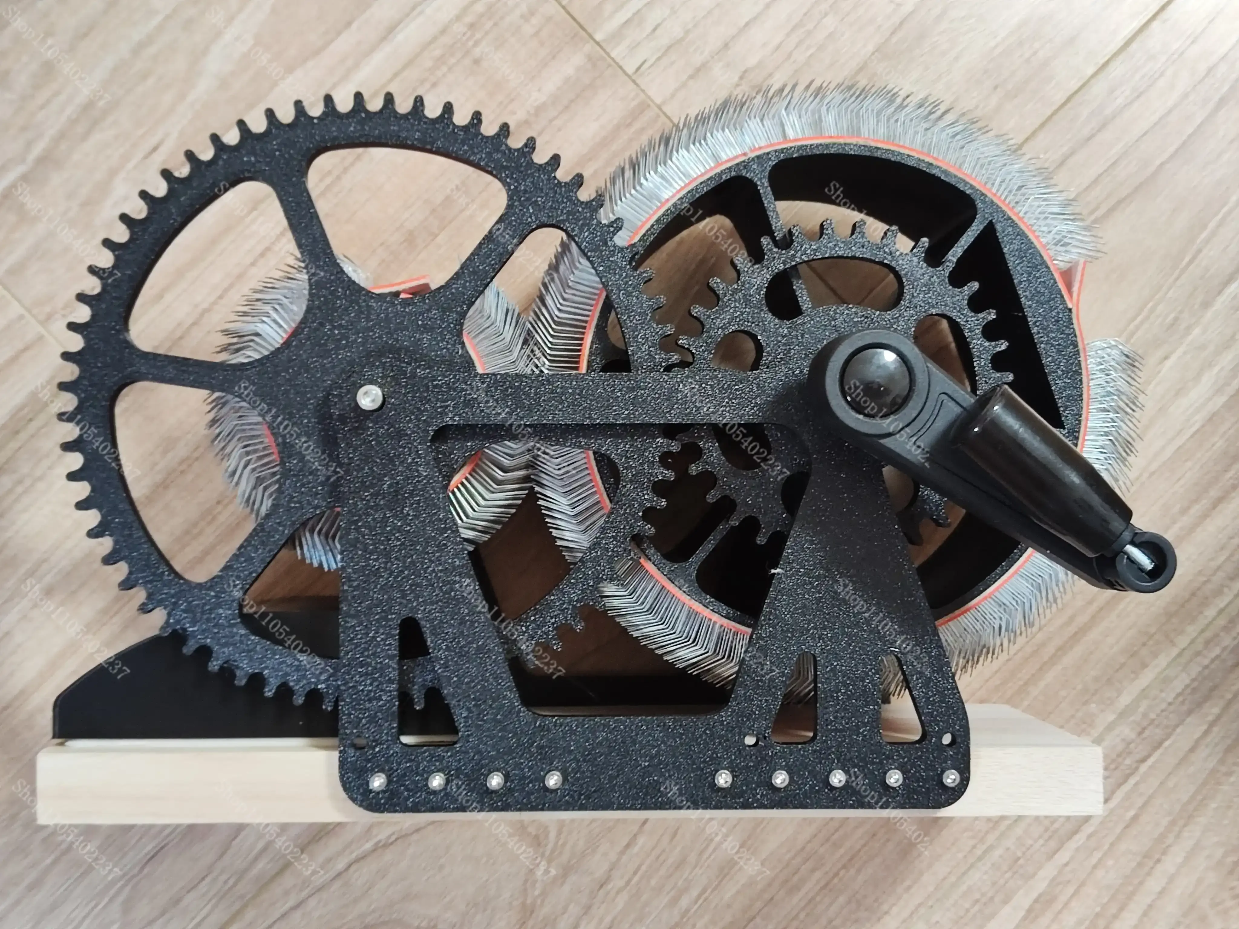 Hand Crank Carding Machine for Wool Felt Fast Color Mixing DIY