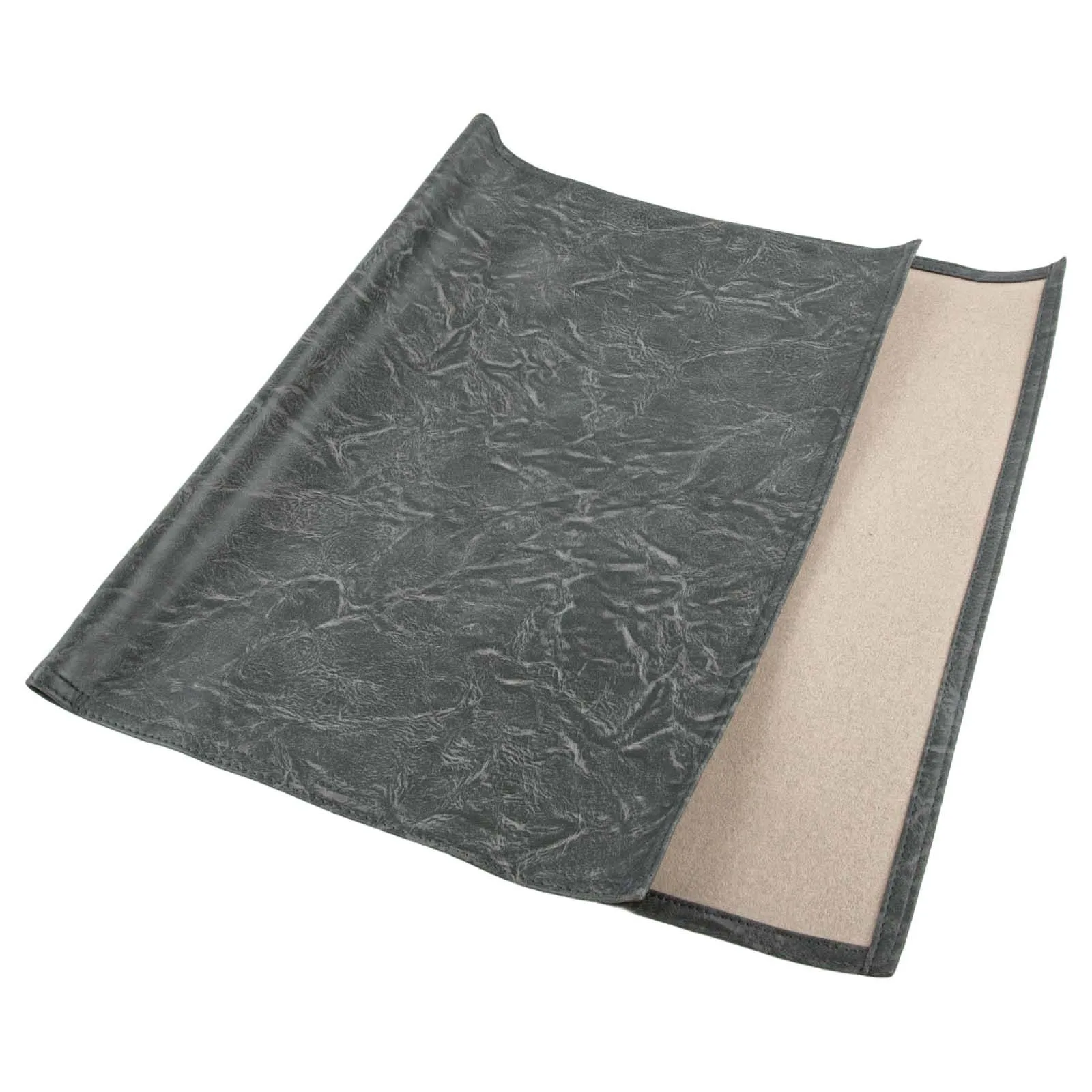 Dark Grey Faux Leather Protector Washable Furniture Protector Leather Cover Furniture Slipcovers 17 X 27 Inches