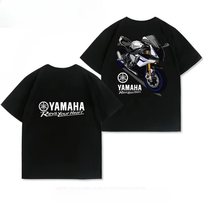 2025-nova-camiseta-de-manga-curta-para-motocicleta-equitacao-algodao-verao-solto-e-casual-gola-redonda-impressa-topo