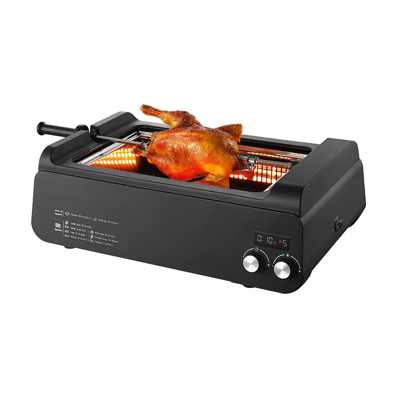 Electric Barbecue Grill Machine For Chicken Kebab & Meat Commercial Kitchen Cooking Appliance