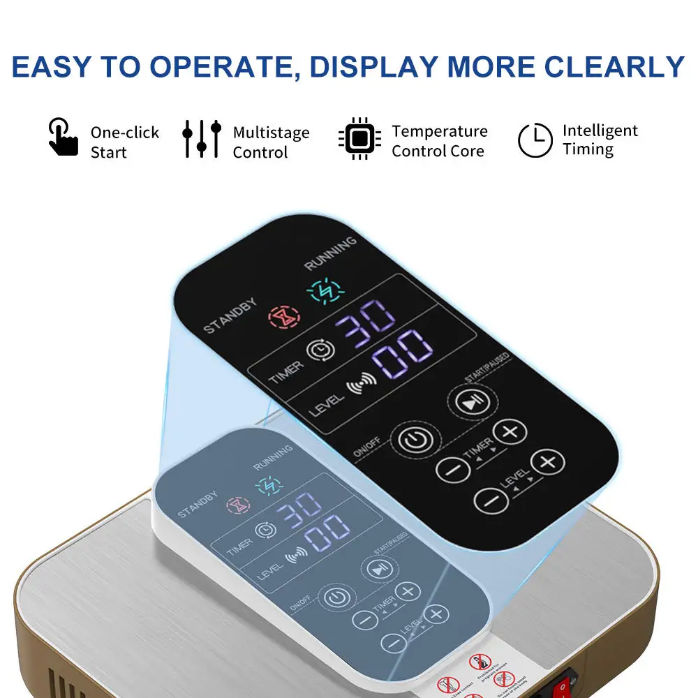 P999 Foot Bioenergy Tera Thz P90 Chinese Meridian Massage Terahertz Therapy Terahertz Foot Massage Therapy Instrument