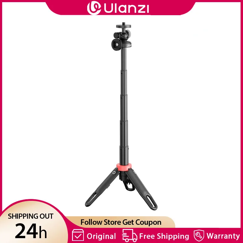 Штатив JOBY HandyPod™ HD03 с креплением-клипсой для смартфона, экшн-камеры, DSLR, 5-секционный штатив-трипод с поворотом на 360° °   Шаровая головка для видеоблогинга