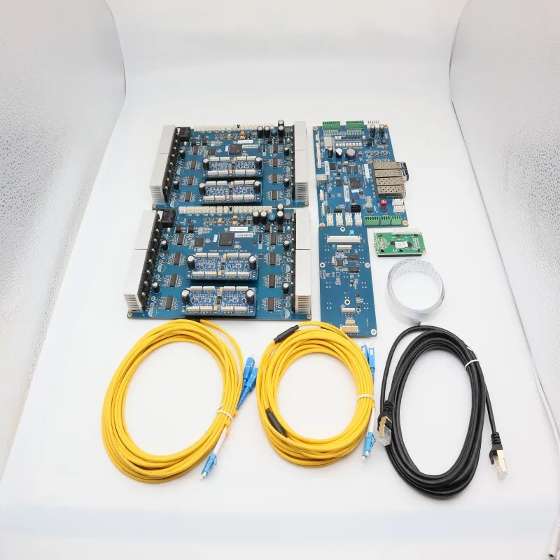 Top-quality Hoson I3200 8 Head Board Kit Mainboard Card Set for Eco Solvent Inkjet Printer Plotter Convert to I3200 Printhead