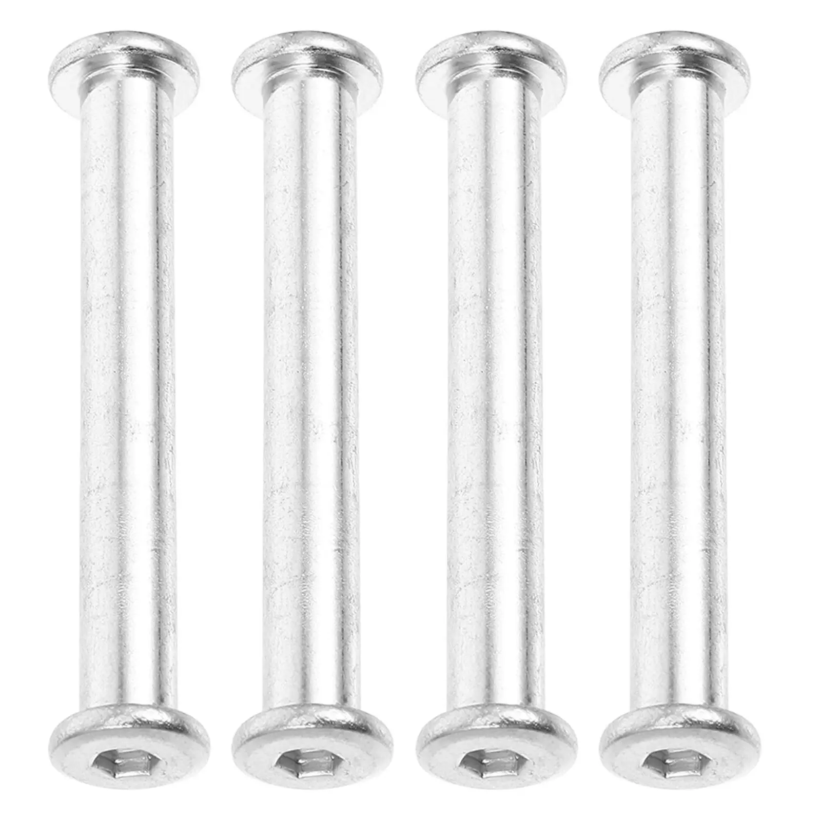 

4 Pcs Fixing Screws Patio Umbrella Metal Durable Hand Knob Tightening Barrel Nut Steel Replacement Parts Outdoor Furniture