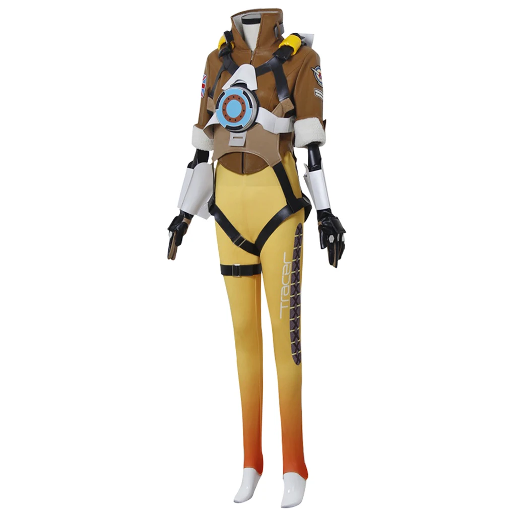 Game Tracer Cosplay Kostuum Voor Vrouwen Fancy Knappe Combat Jumpsuit Jas Volledige Set Halloween Carnaval Party Battle Uniform Pak