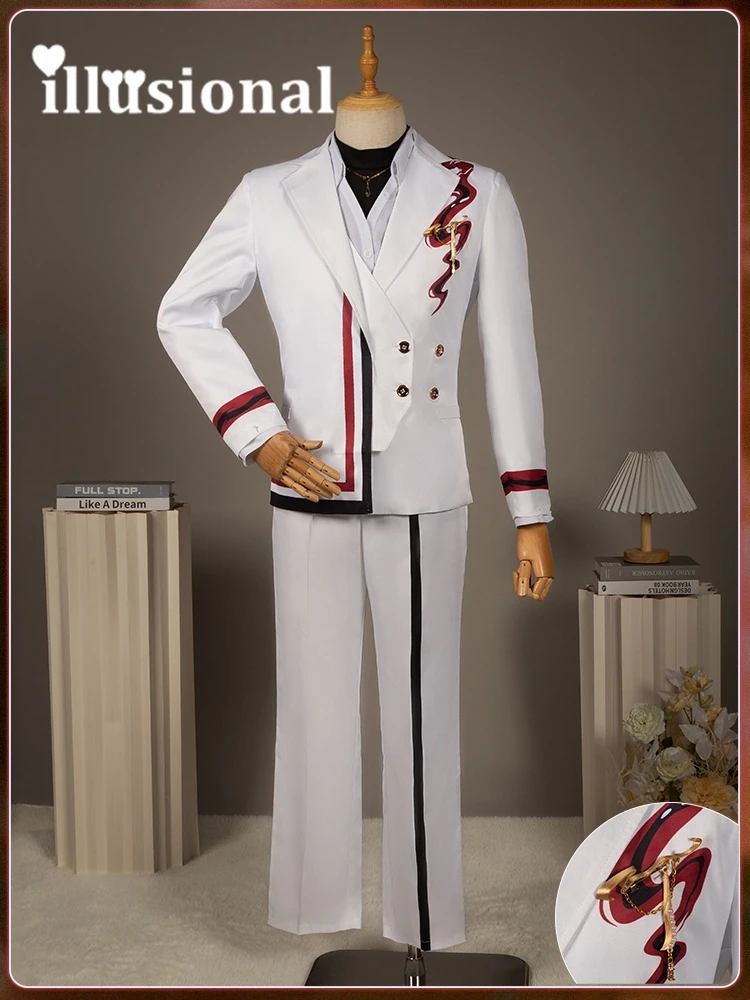 

illusional Love and deepspace Cosplay Rafayel Cosplay Costume Game Rafayel Uniform Suit Hallween Costumes