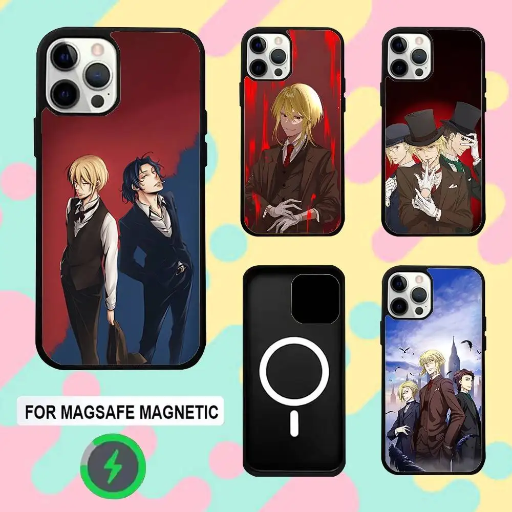 

Phone Case For iPhone 16e,16,15,14,13,12,11,Plus,Pro,Max,Mini M-Moriarty The William Magsafe Magnetic Wireless Charging