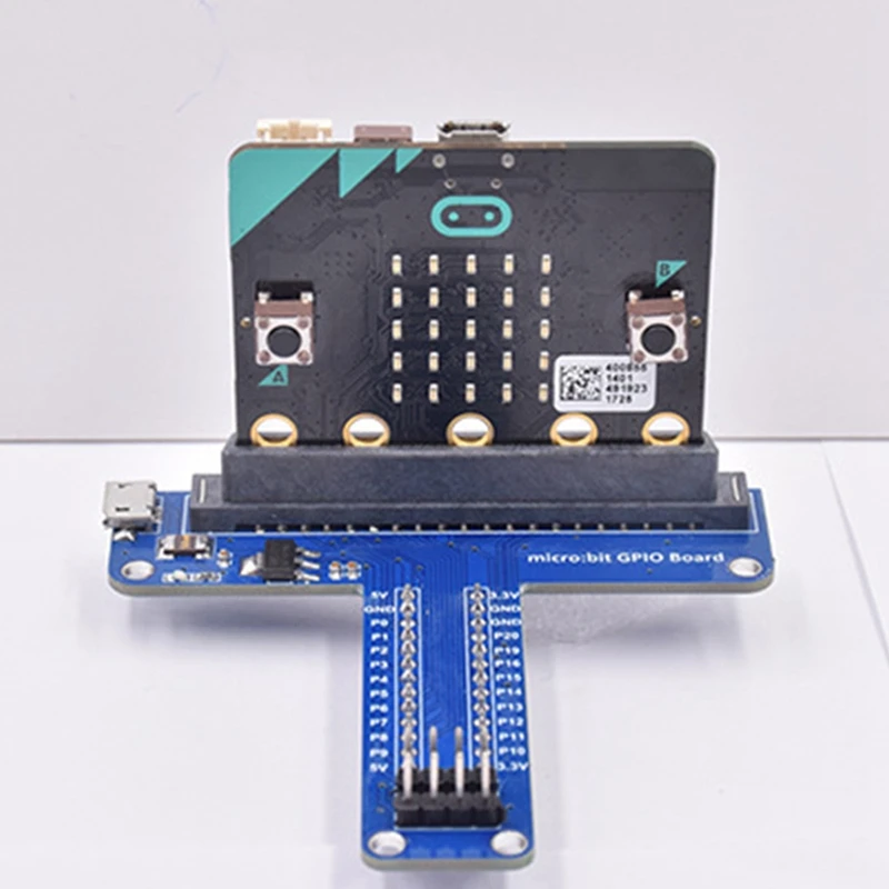 T-shape Development Board Expansion Board, Python Programming Maker, Bbc Micro:Bit programável, Educação