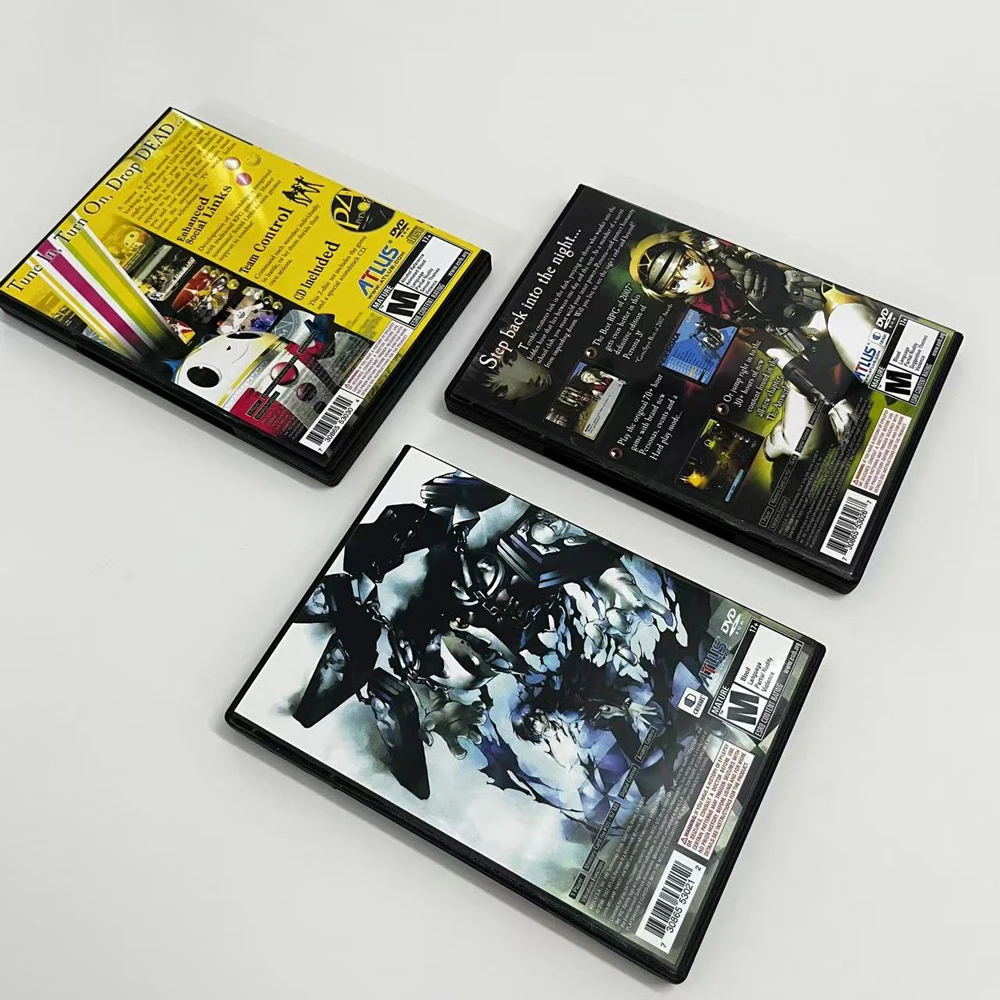 بيرسونا سلسلة NTSC U/C نسخة قرص نسخ لعبة فيديو ريترو تعمل لآلة PS المعدلة مع وظيفة القراءة المباشرة