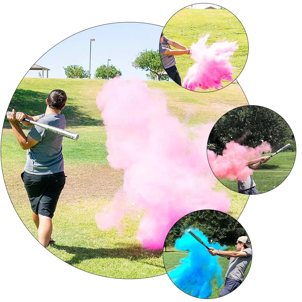 

2Pcs Gender Balls Supplies Party Supplies Birthday Party Baseballs Kids Birthday Accessories Powder Balls DIY Decor