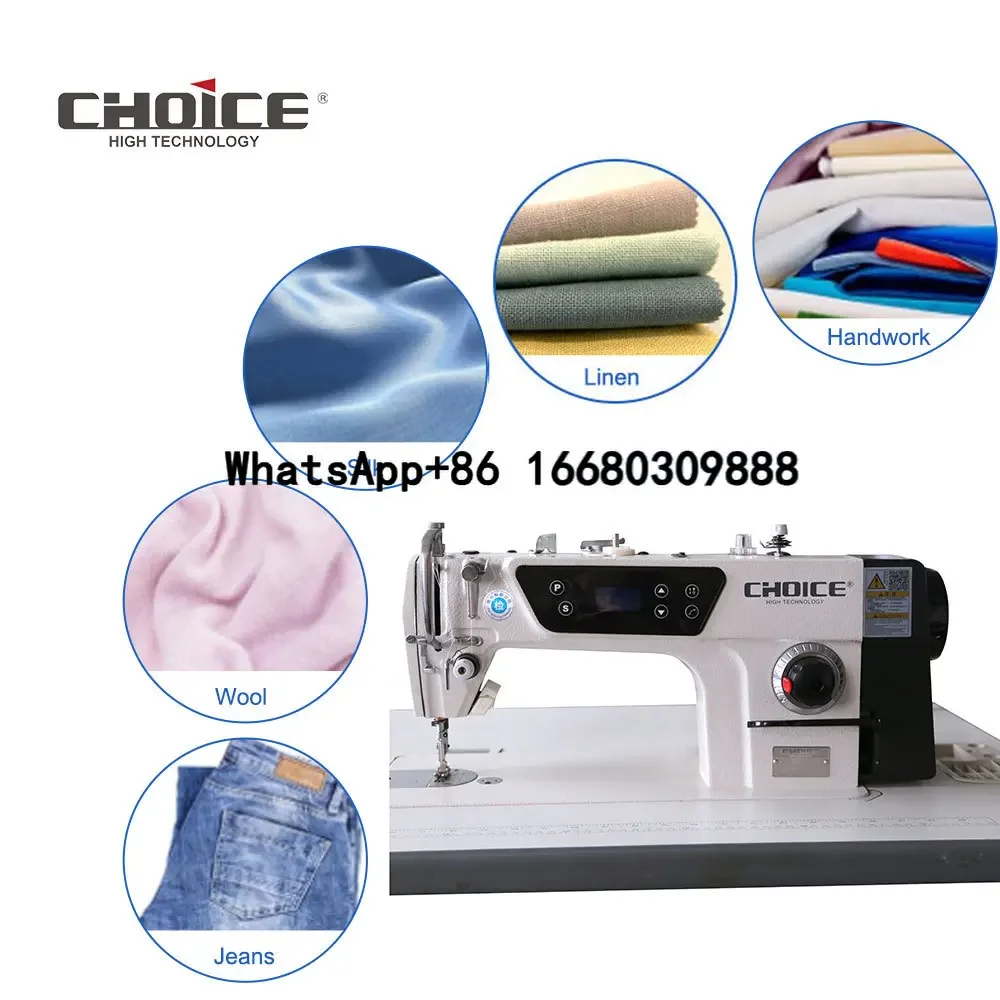 

Golden Choice GC8800D Flat-Bed Direct Drive Single Lockstitch Industrial Sewing Machine