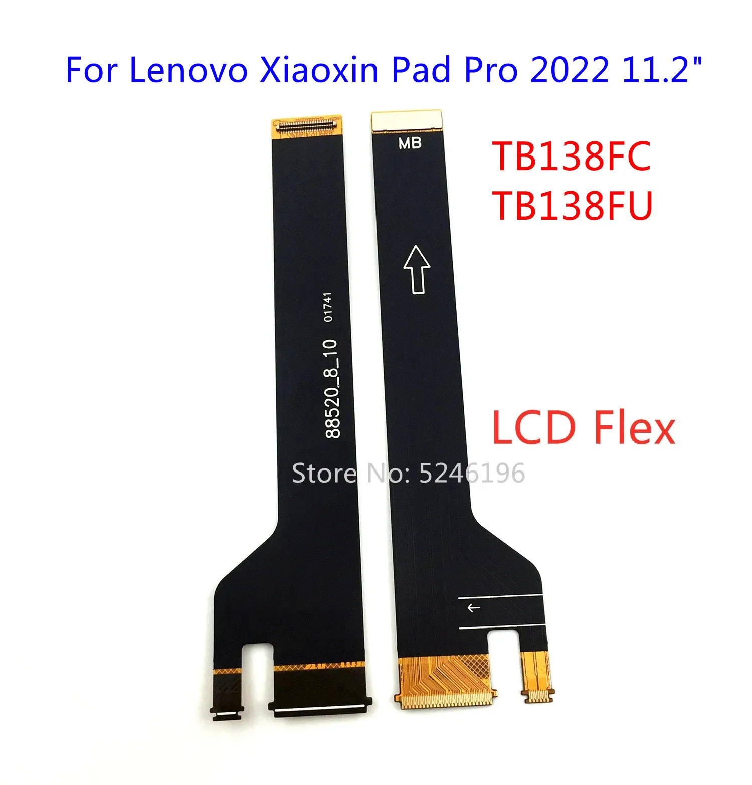 1pcs LCD Display Flex Cable Connect Mainboard For Lenovo Xiaoxin Pad Pro 2022 11.2