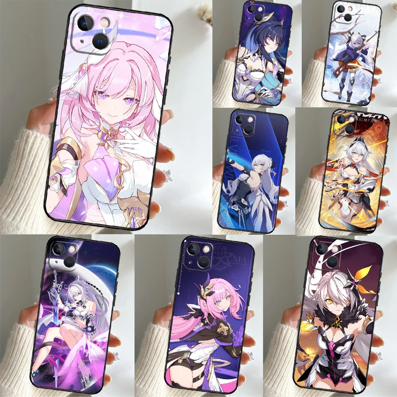 Honkai impatto 3rd Custodia per OnePlus 13 13R 13s 12 12R 11 10 Pro 10T Nord 5 CE 4 2 3 Lite N10 N20 N30 Cover posteriore