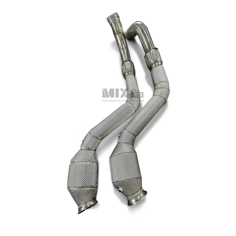 High Performance Bentley Flying Spur W12 6.0T 2019 High quality exhaust pipe exhaust retrofit for exhaust downcomer head