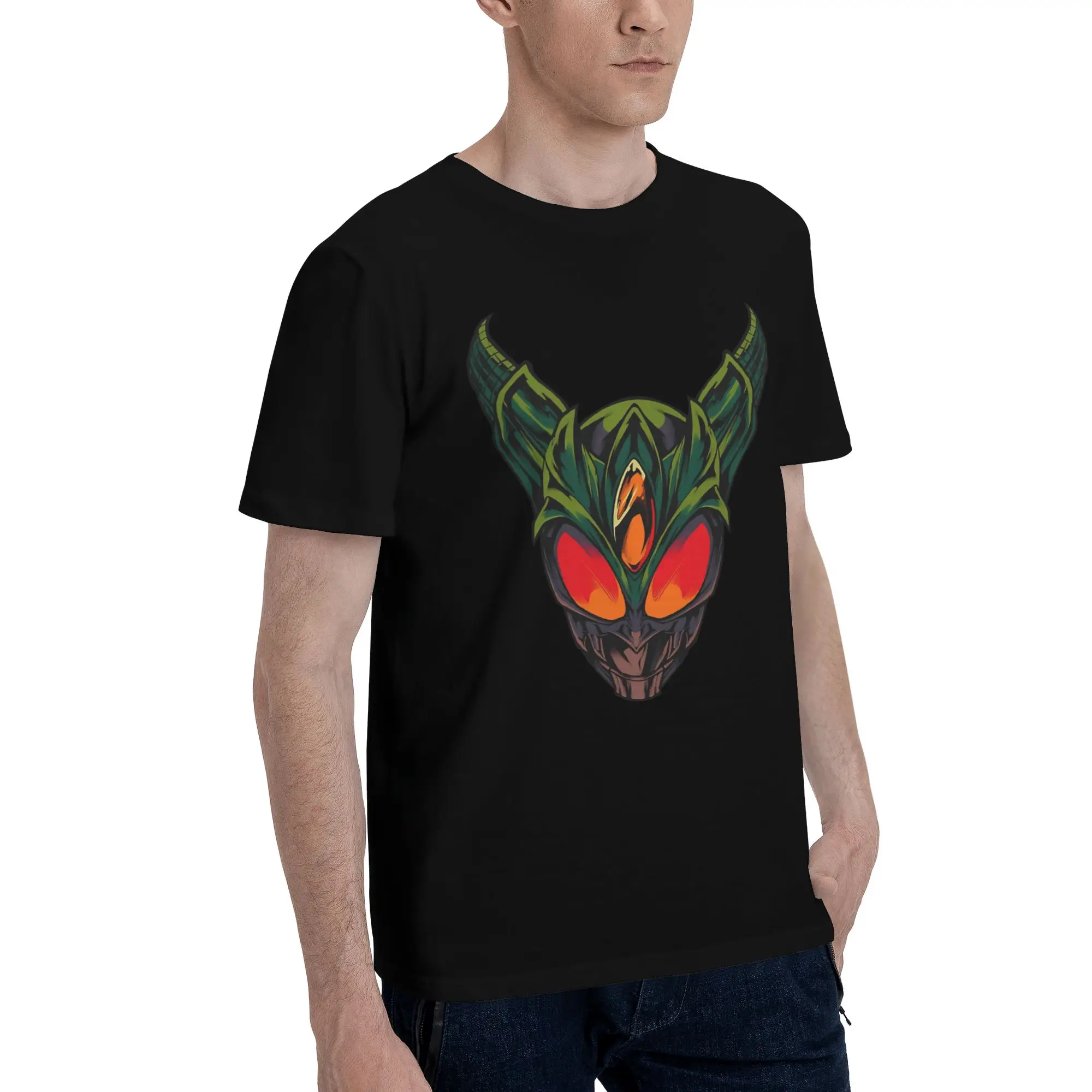 Gills  Novelty 100% Cotton T-Shirt Bandai Kamen Rider Tops Tees For Men