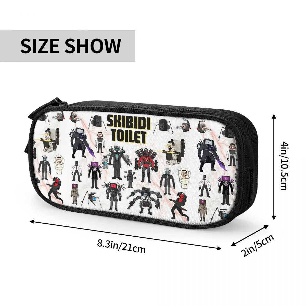 Game Titan Speakerman Skibidi Toilet Camera Titan Pencil Cases for Student Gifts Pen Box Pencil Bag Large Storage Pencil Pouch