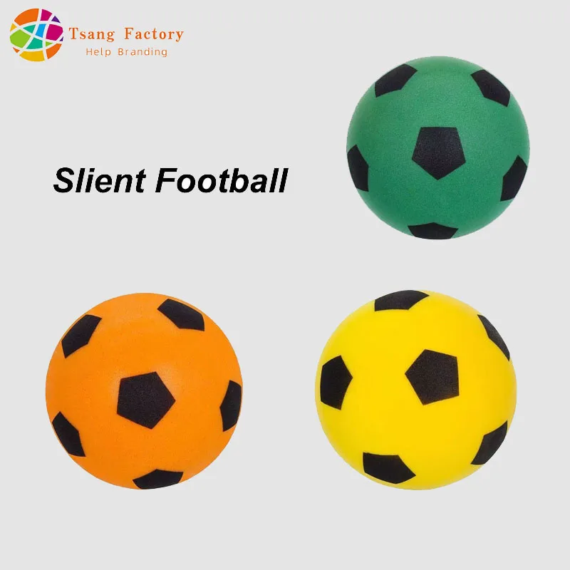 Silent Football Indoor No Noise Bouncing Football Quiet Training Practice At Home Children Sports Entertainment Game Soccer